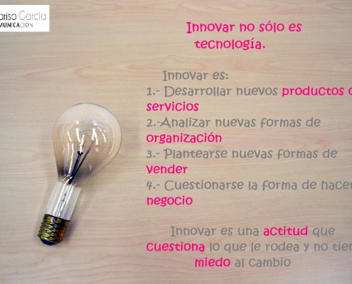 Innovacion vs tecnologia. Claves para innovar en empresa